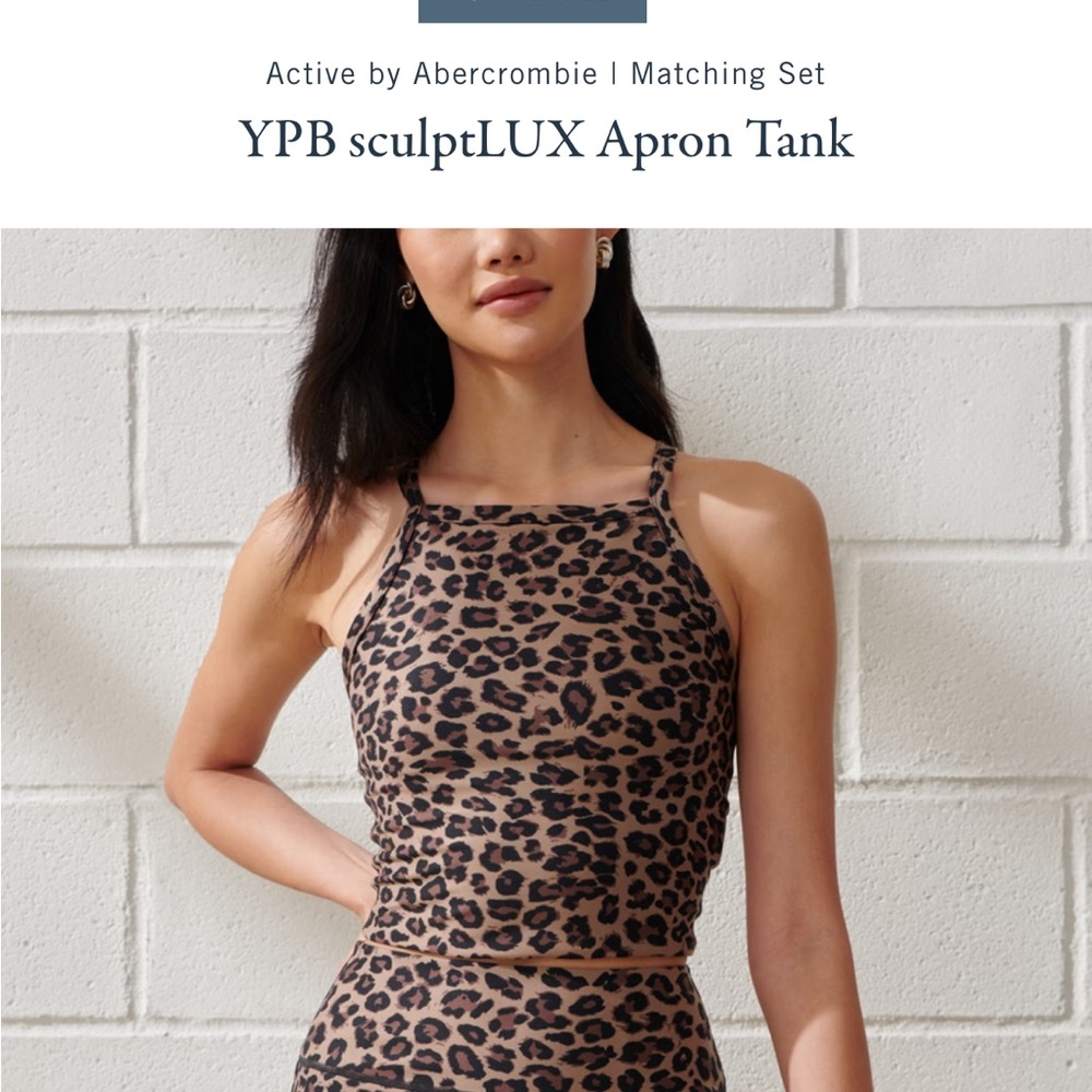 Abercrombie YPB sculptLUX Apron Tank